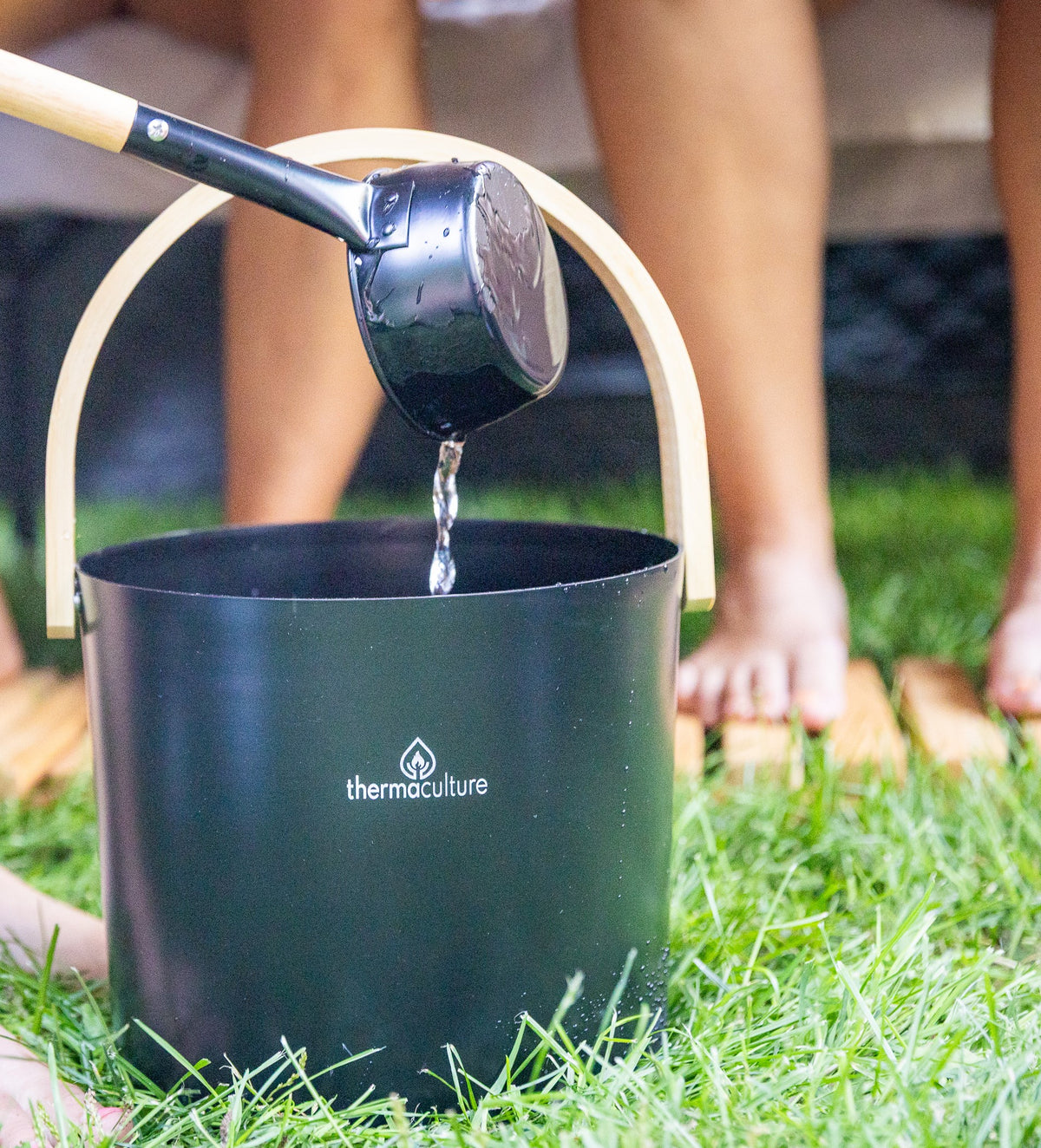 Metal Sauna Bucket