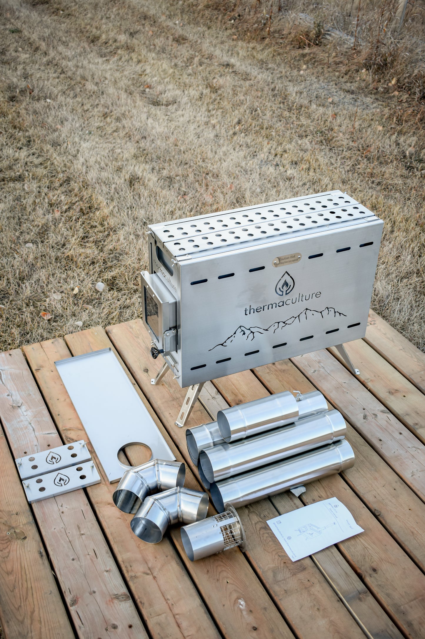 Thermaculture Portable Wood-Fired Sauna Stove (V2)