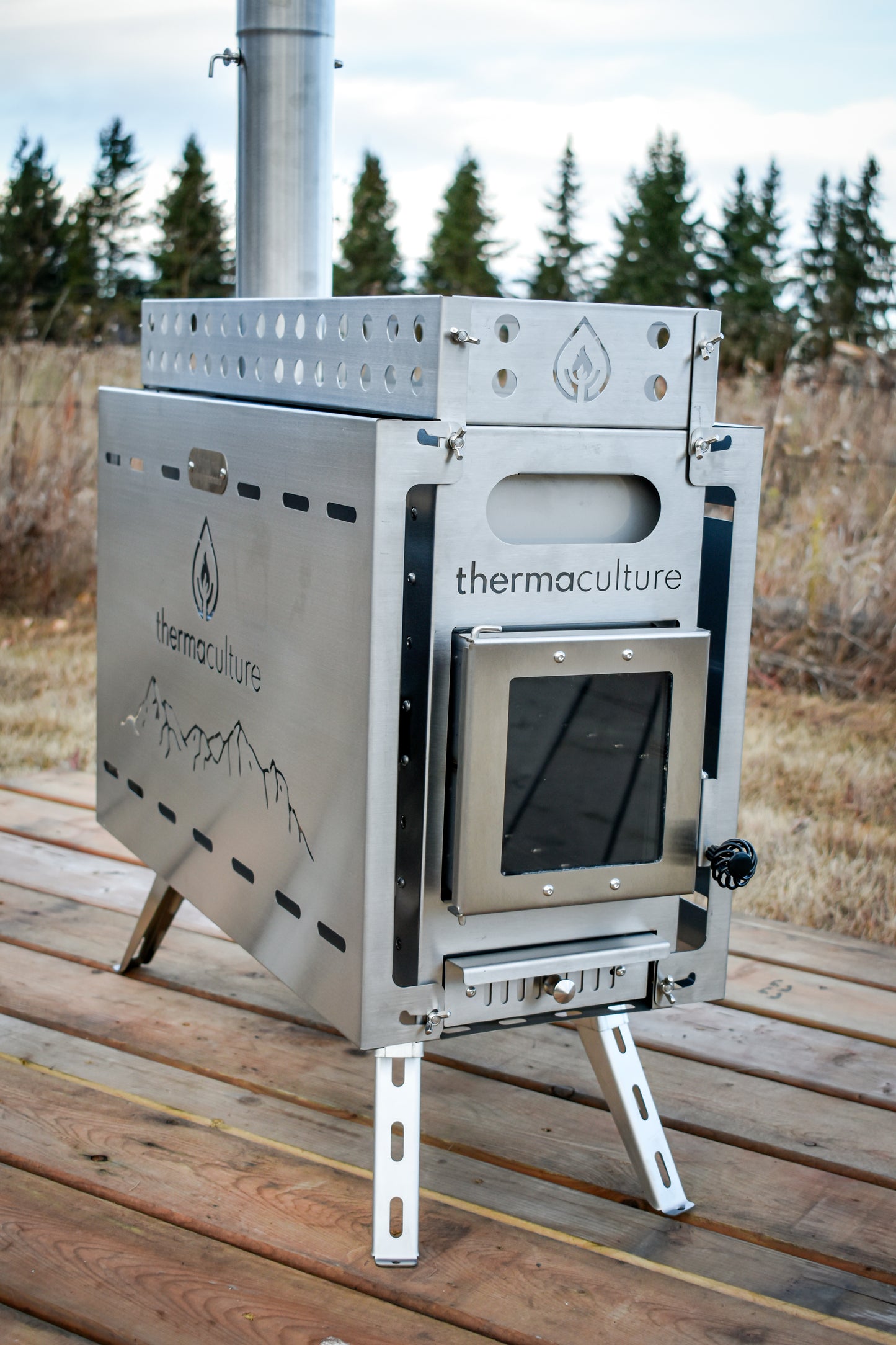 Thermaculture Portable Wood-Fired Sauna Stove (V2)