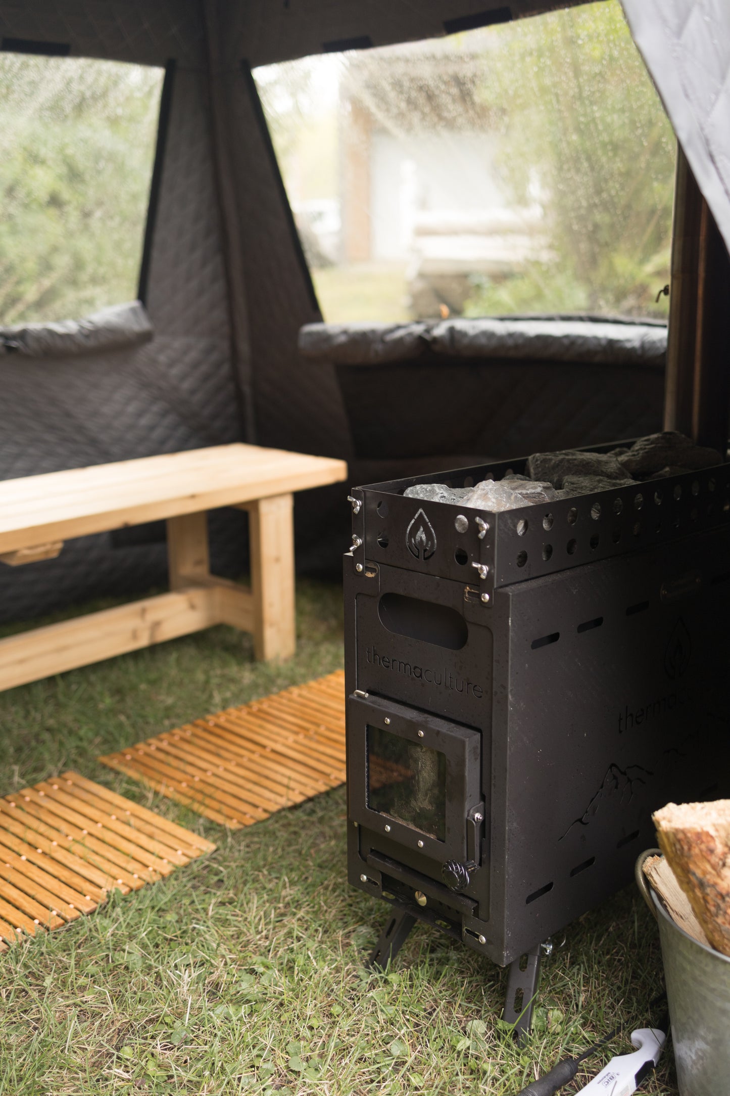 Thermaculture Portable Wood-Fired Sauna Stove (V2)