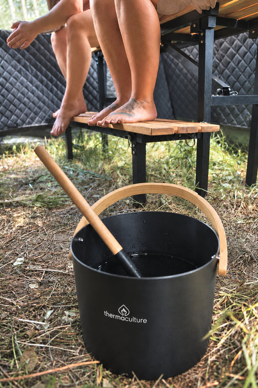 Metal Sauna Bucket