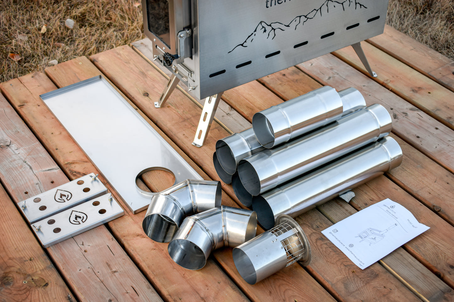 Thermaculture Portable Wood-Fired Sauna Stove (V2)