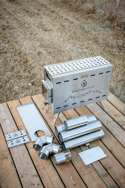 Thermaculture Portable Wood-Fired Sauna Stove (V2)