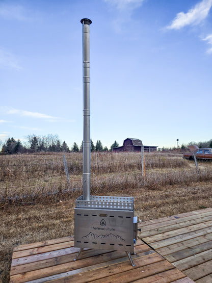 Thermaculture Portable Wood-Fired Sauna Stove (V2)